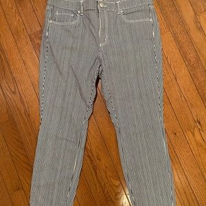 Loft Outlet Pinstripe Pants size 12P